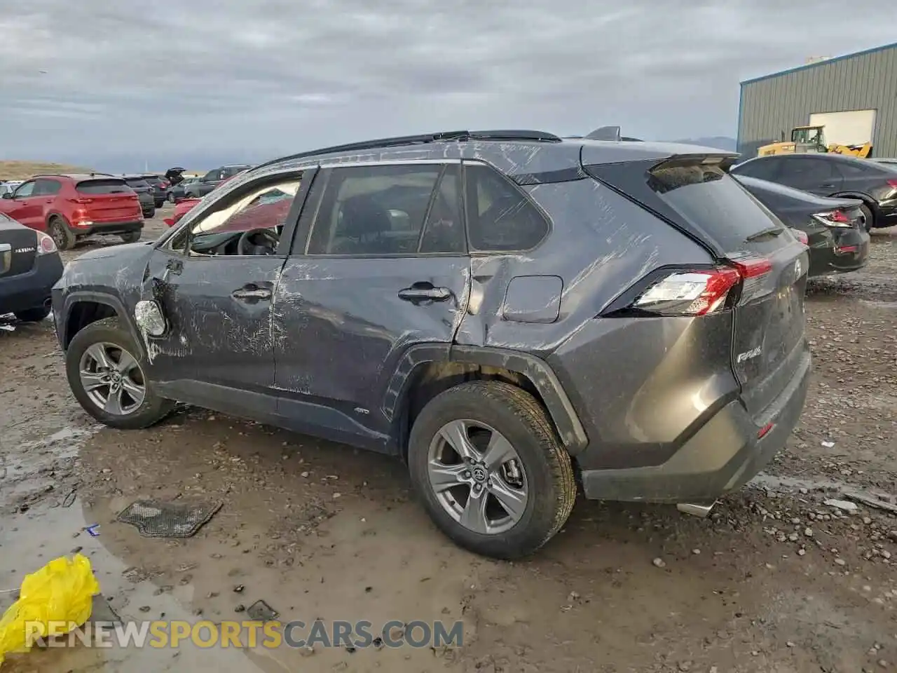 2 Photograph of a damaged car JTMRWRFV9PD196620 TOYOTA RAV4 2023