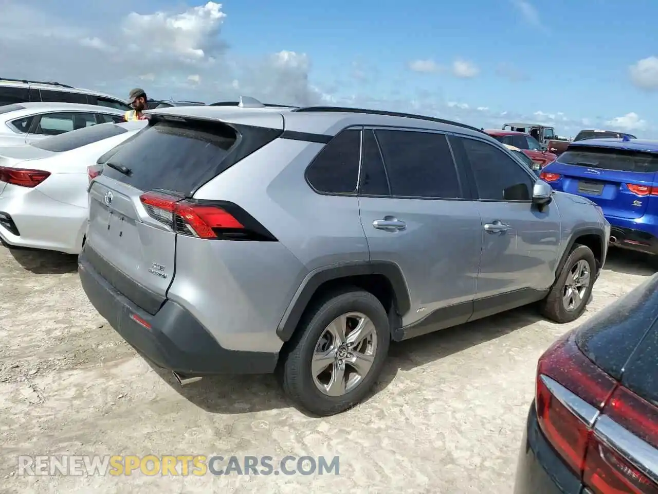 3 Photograph of a damaged car JTMRWRFVXPD206118 TOYOTA RAV4 2023