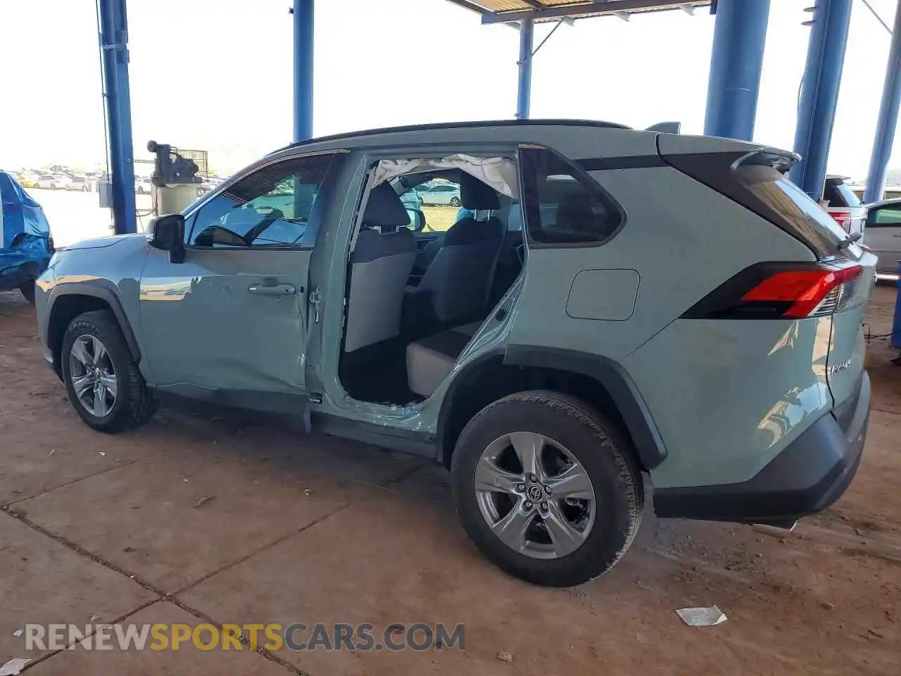 2 Photograph of a damaged car JTMW1RFV2PD106497 TOYOTA RAV4 2023