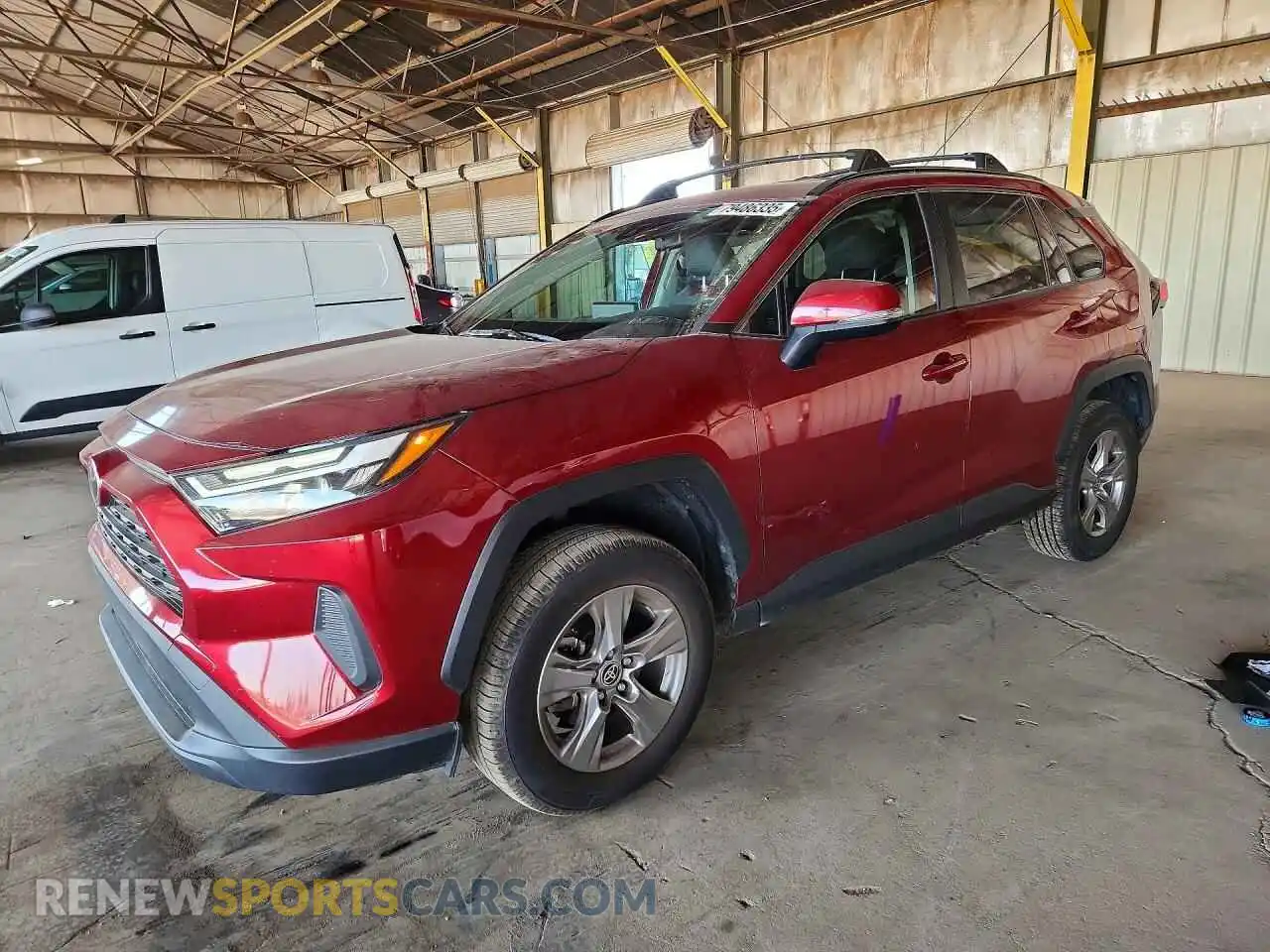 1 Photograph of a damaged car JTMW1RFV5PD099643 TOYOTA RAV4 2023