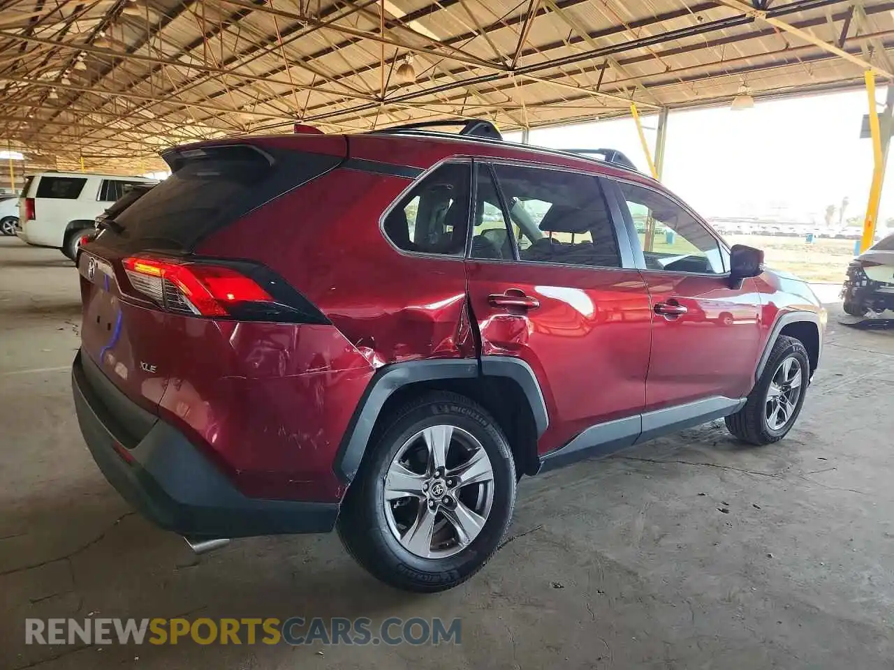 3 Photograph of a damaged car JTMW1RFV5PD099643 TOYOTA RAV4 2023