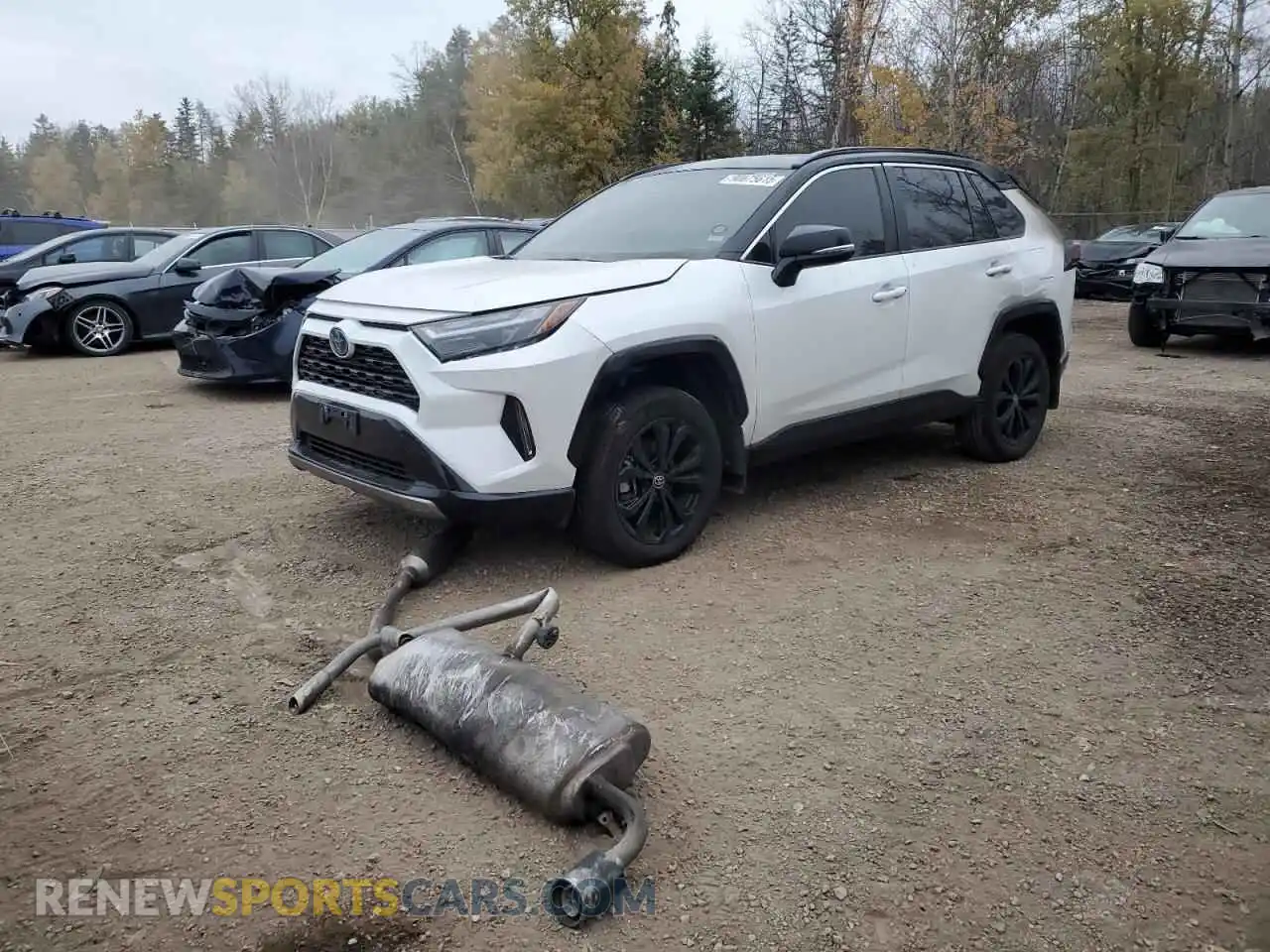 1 Photograph of a damaged car 2T35WRFV8RW227800 TOYOTA RAV4 2024