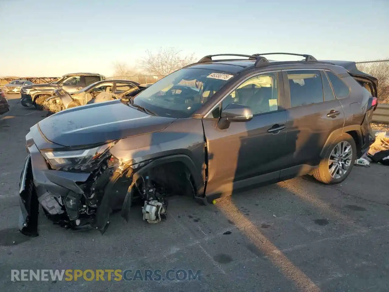 1 Photograph of a damaged car 2T3A1RFV0RC470211 TOYOTA RAV4 2024