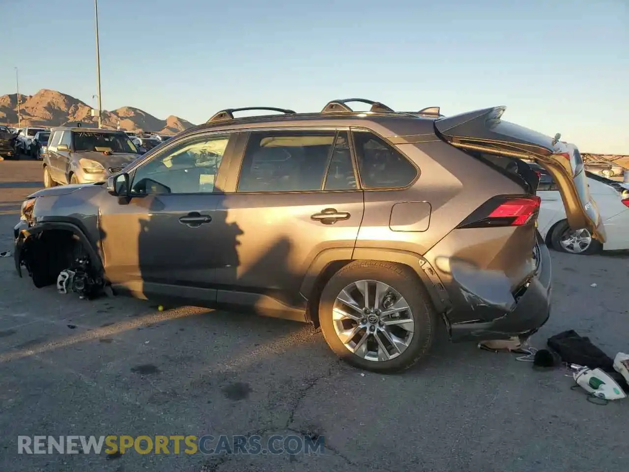 2 Photograph of a damaged car 2T3A1RFV0RC470211 TOYOTA RAV4 2024