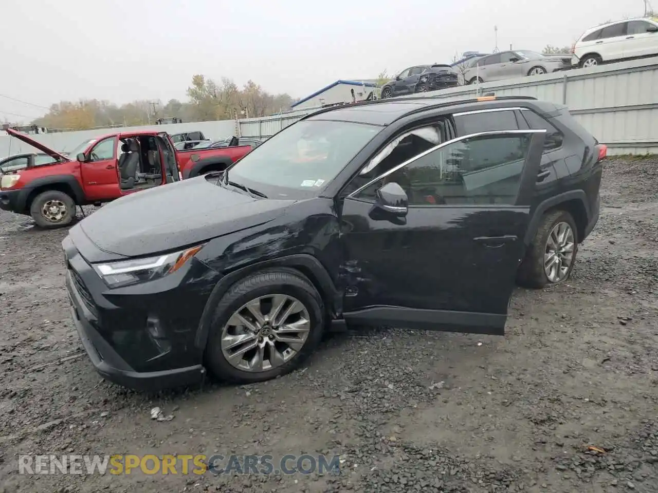 1 Photograph of a damaged car 2T3A1RFV2RC403948 TOYOTA RAV4 2024