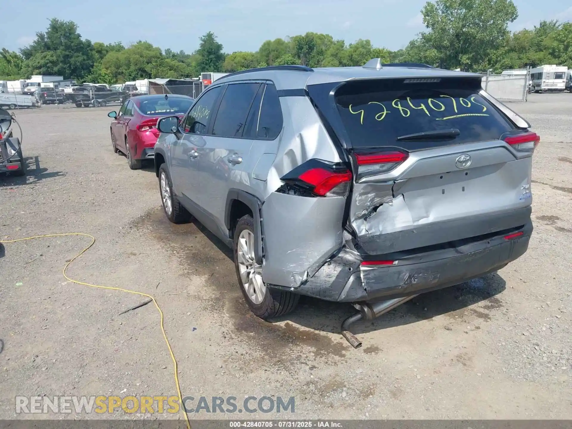 3 Photograph of a damaged car 2T3A1RFV2RC489181 TOYOTA RAV4 2024
