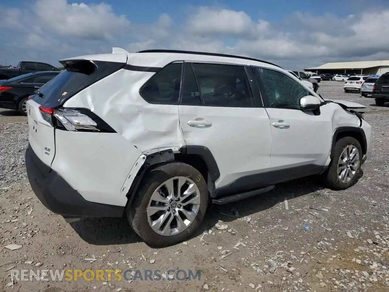 3 Photograph of a damaged car 2T3A1RFV2RW493665 TOYOTA RAV4 2024