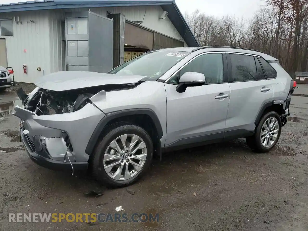1 Photograph of a damaged car 2T3A1RFV4RC396968 TOYOTA RAV4 2024