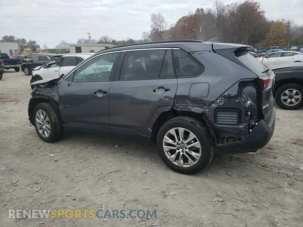 2 Photograph of a damaged car 2T3A1RFV7RC435732 TOYOTA RAV4 2024