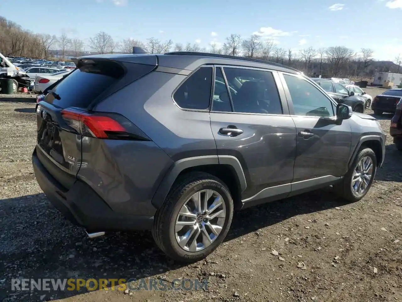 3 Photograph of a damaged car 2T3A1RFV8RC437554 TOYOTA RAV4 2024
