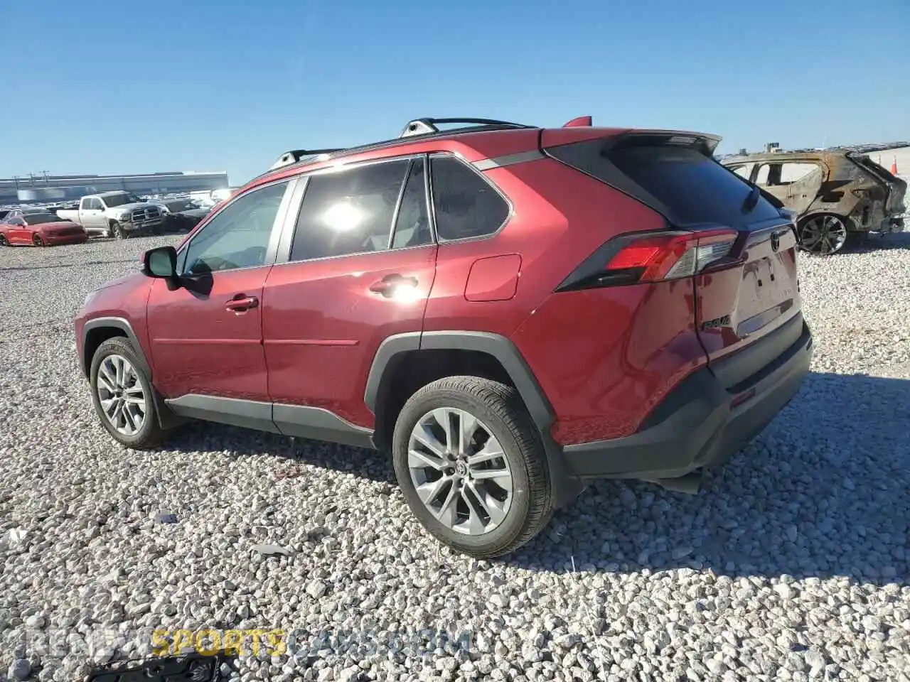 2 Photograph of a damaged car 2T3A1RFVXRW477438 TOYOTA RAV4 2024