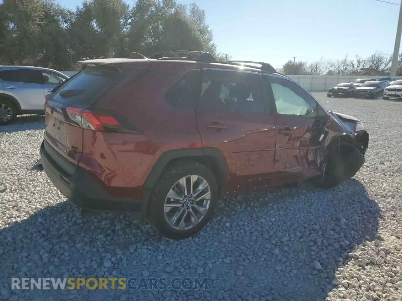 3 Photograph of a damaged car 2T3A1RFVXRW477438 TOYOTA RAV4 2024