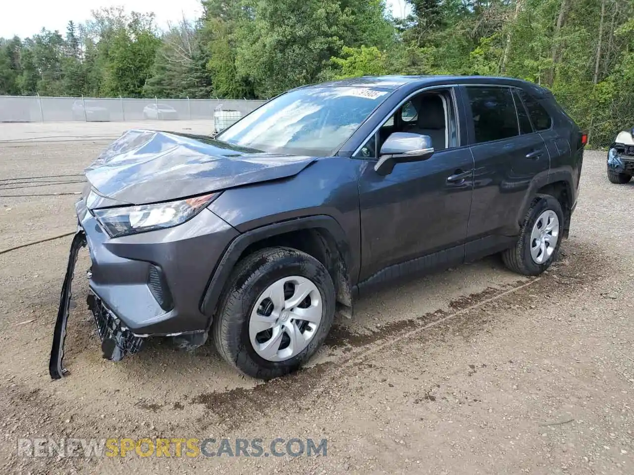 1 Photograph of a damaged car 2T3B1RFV2RC400391 TOYOTA RAV4 2024