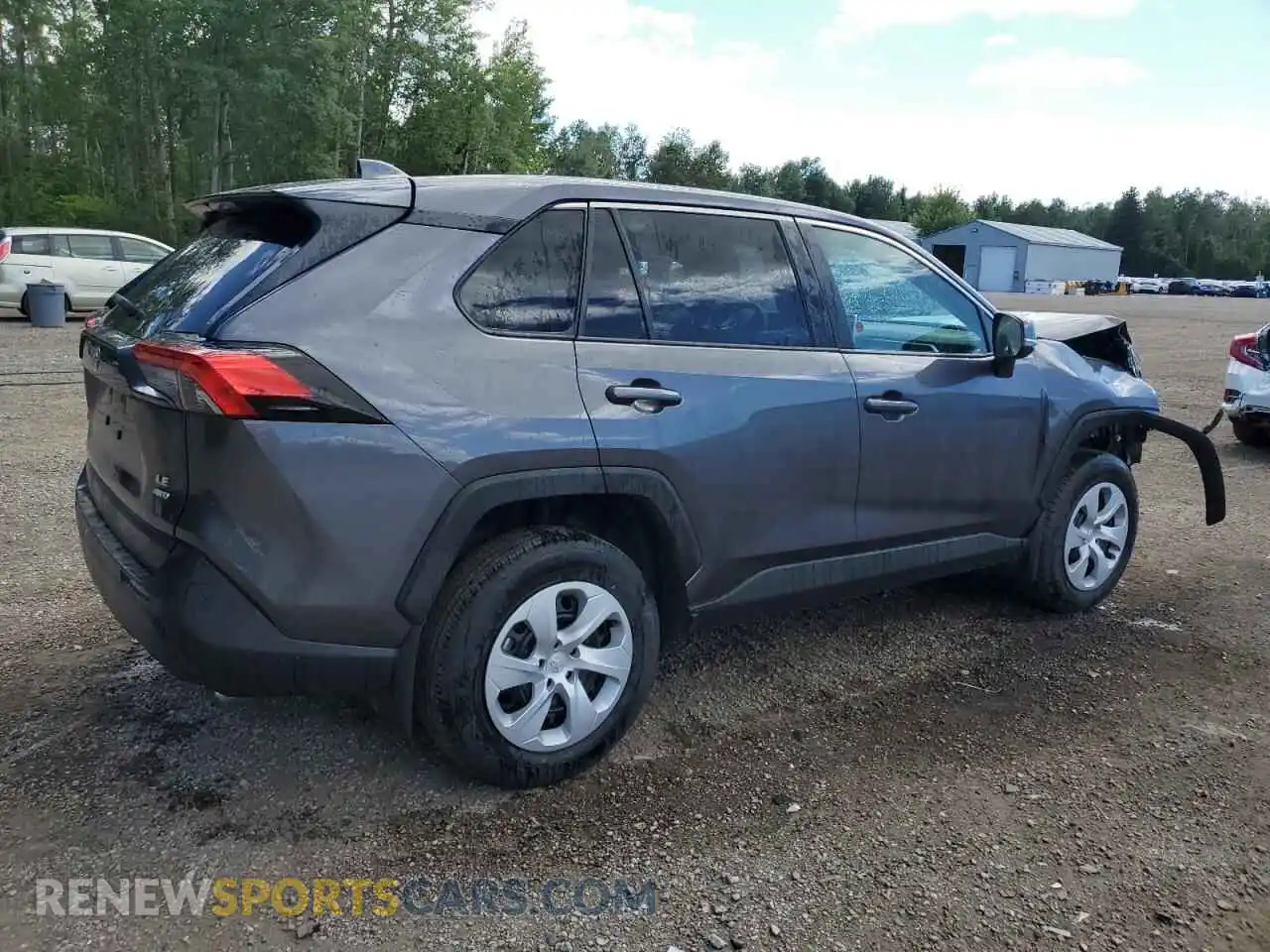 3 Photograph of a damaged car 2T3B1RFV2RC400391 TOYOTA RAV4 2024