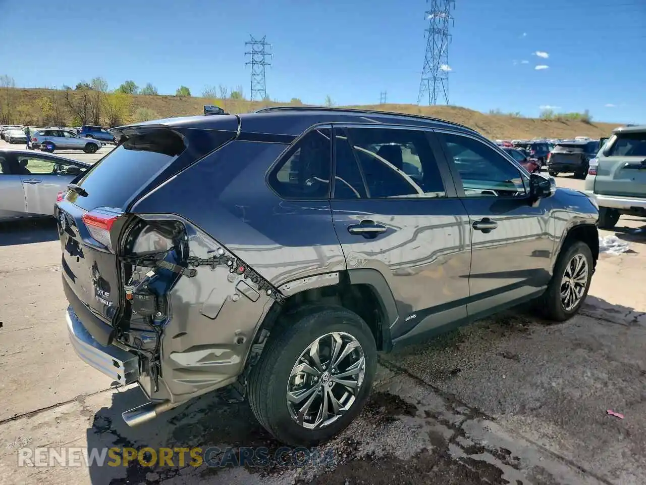 3 Photograph of a damaged car 2T3B6RFV6RW062817 TOYOTA RAV4 2024