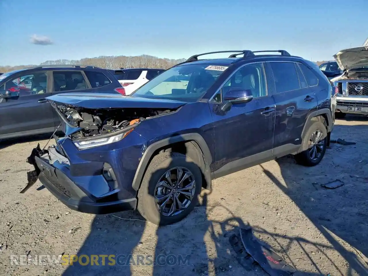 1 Photograph of a damaged car 2T3B6RFV6RW075907 TOYOTA RAV4 2024