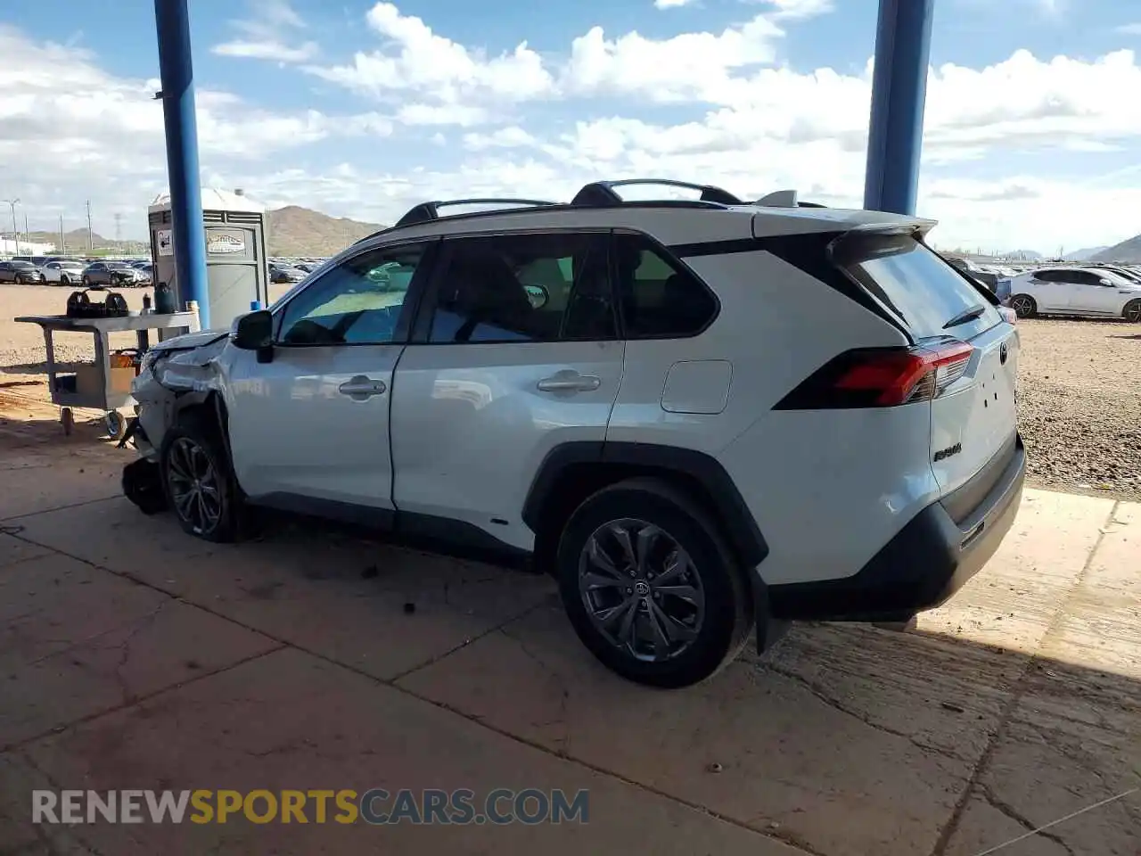 2 Photograph of a damaged car 2T3B6RFVXRW057779 TOYOTA RAV4 2024