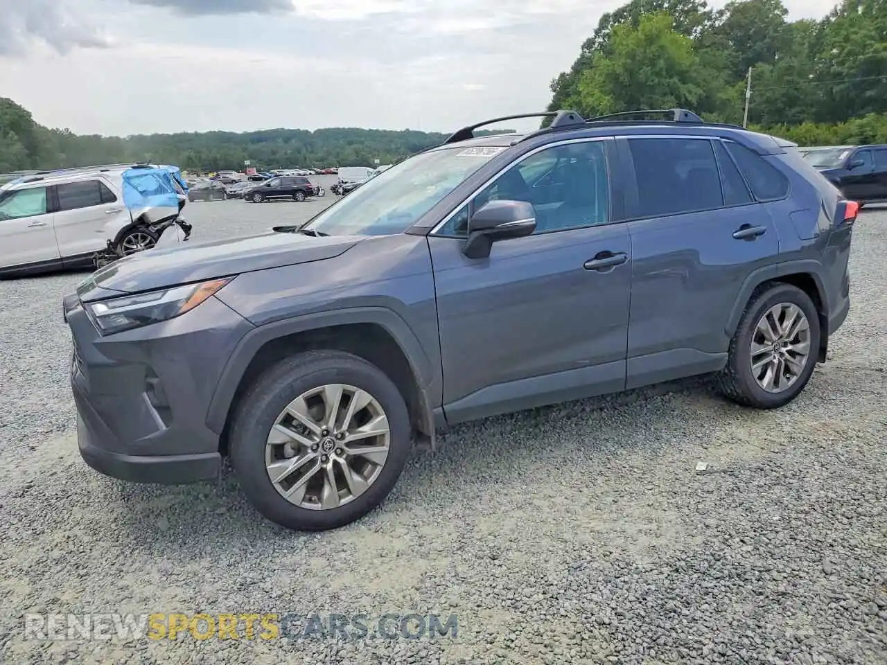 1 Photograph of a damaged car 2T3C1RFV1RC283908 TOYOTA RAV4 2024