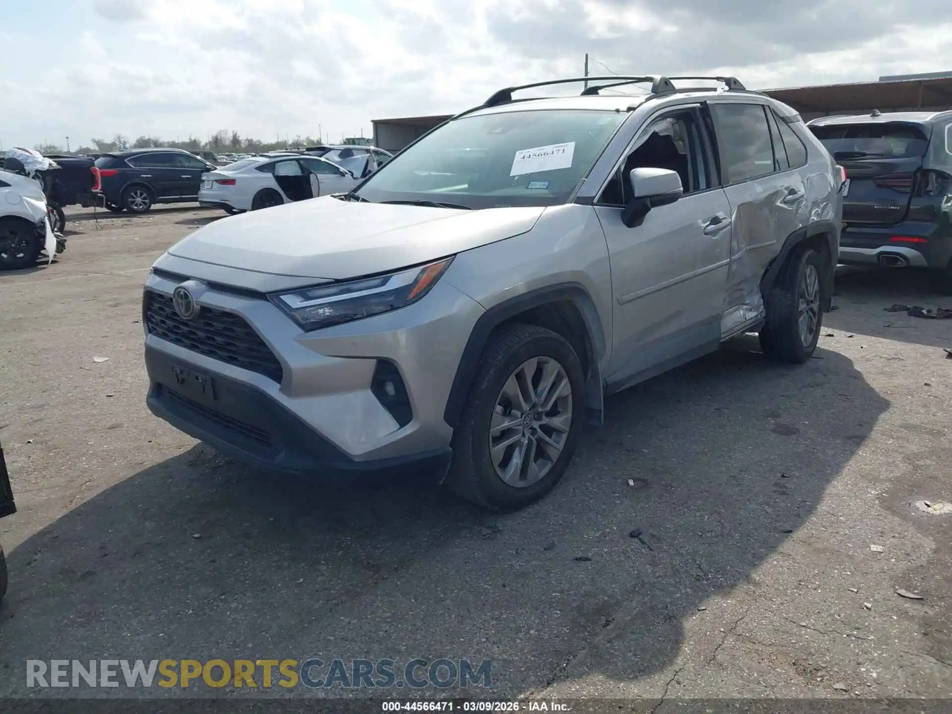 2 Photograph of a damaged car 2T3C1RFV2RC282671 TOYOTA RAV4 2024