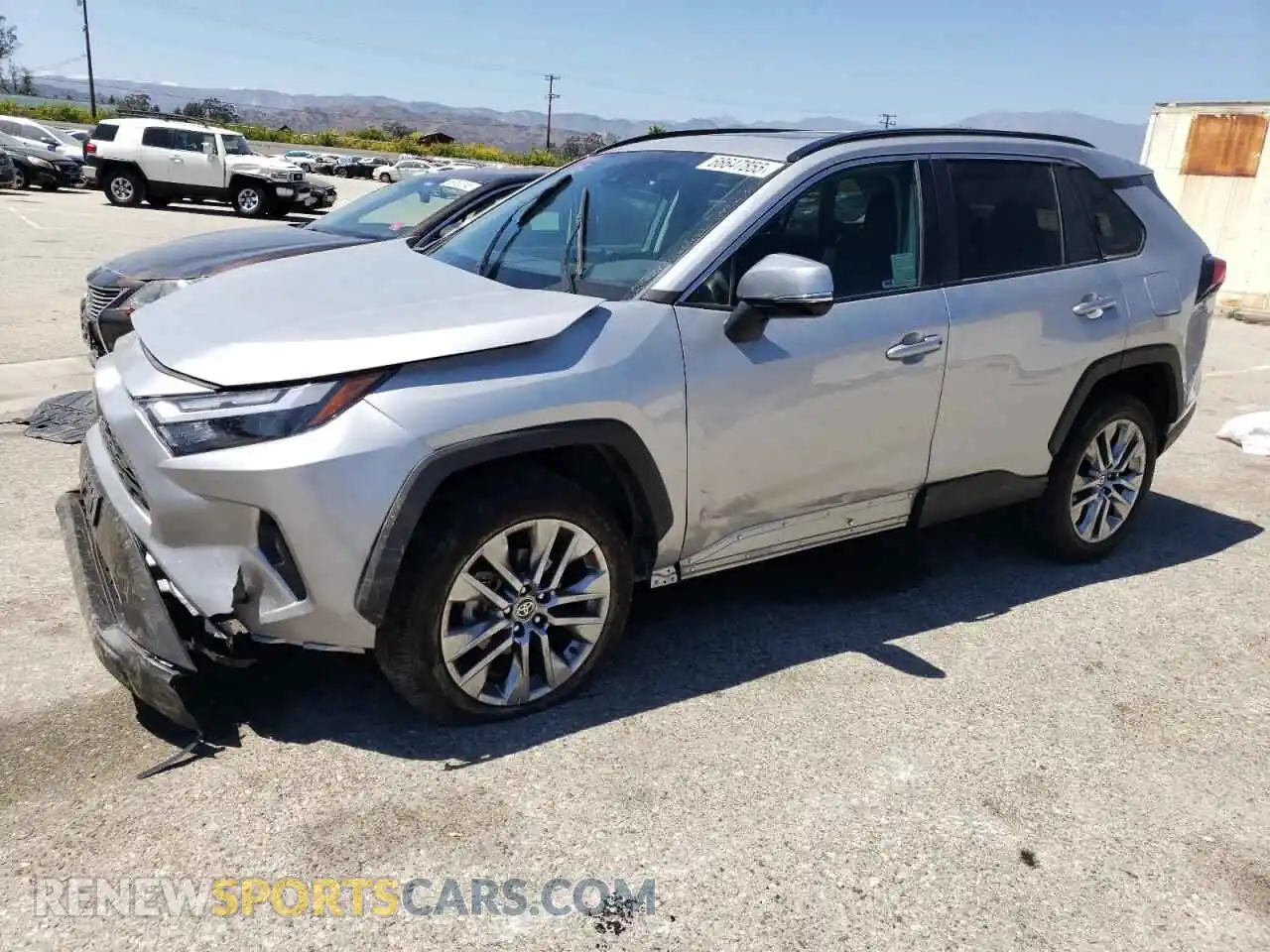 1 Photograph of a damaged car 2T3C1RFV3RC266835 TOYOTA RAV4 2024