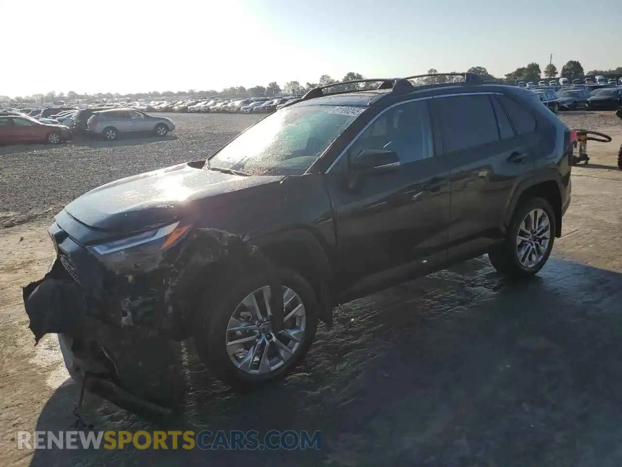 1 Photograph of a damaged car 2T3C1RFV4RC278024 TOYOTA RAV4 2024