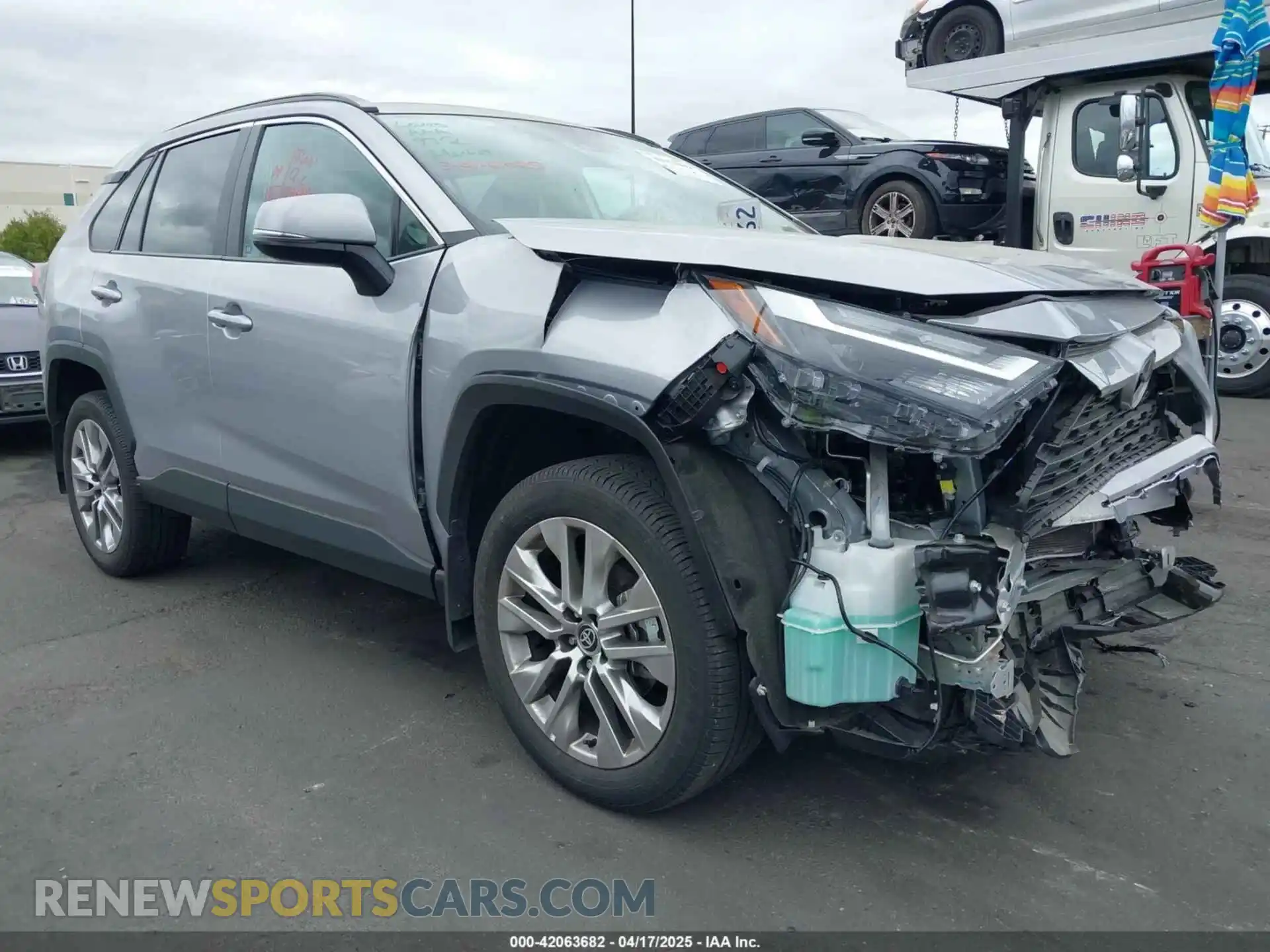 1 Photograph of a damaged car 2T3C1RFV4RC282994 TOYOTA RAV4 2024