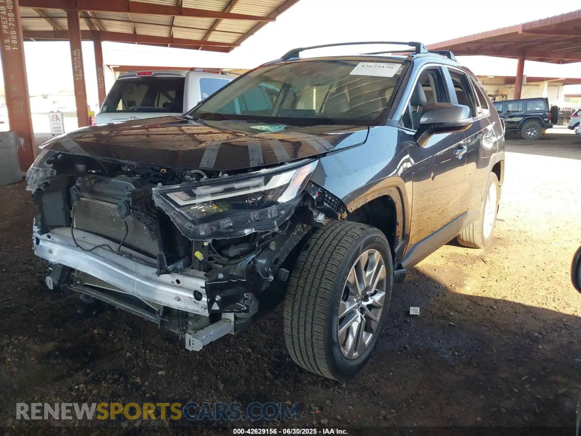 2 Photograph of a damaged car 2T3C1RFV5RW326385 TOYOTA RAV4 2024