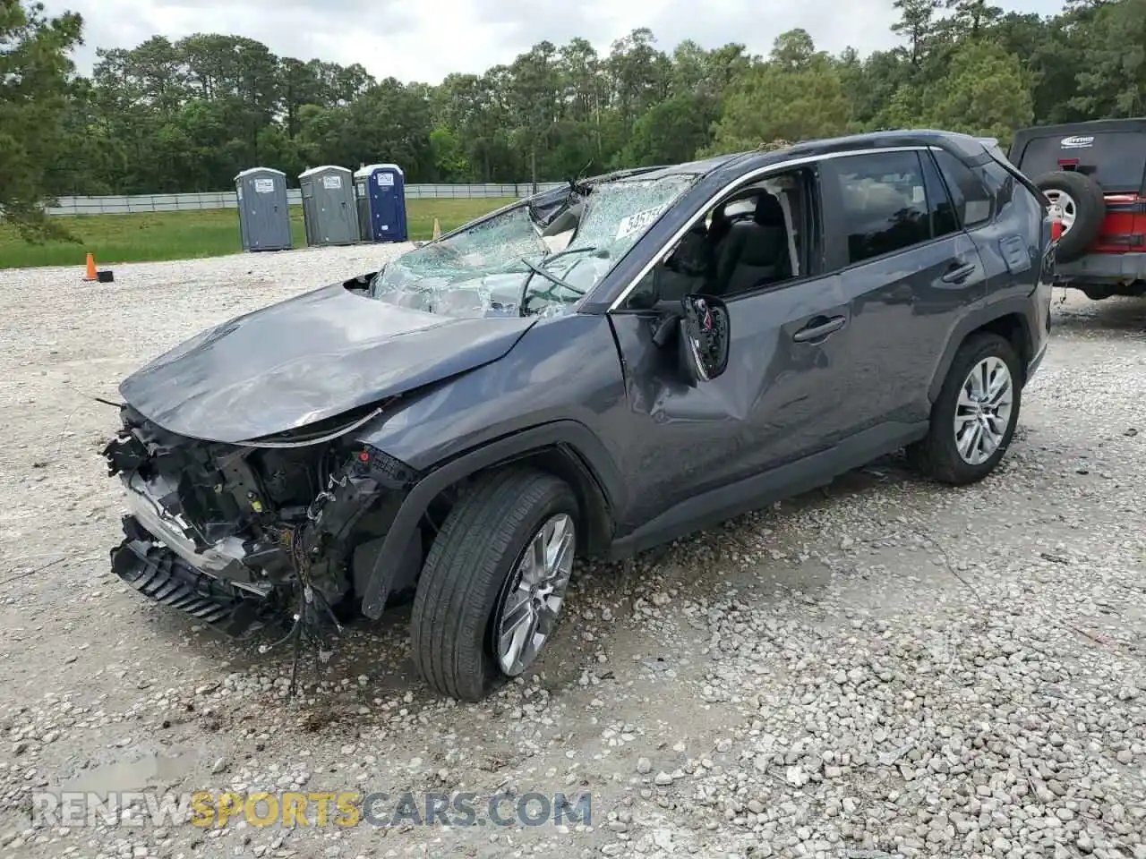 1 Photograph of a damaged car 2T3C1RFV6RW331322 TOYOTA RAV4 2024