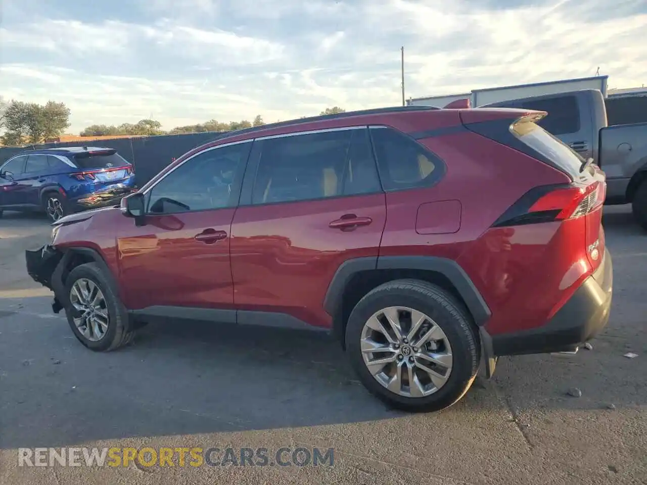 2 Photograph of a damaged car 2T3C1RFV7RW316571 TOYOTA RAV4 2024