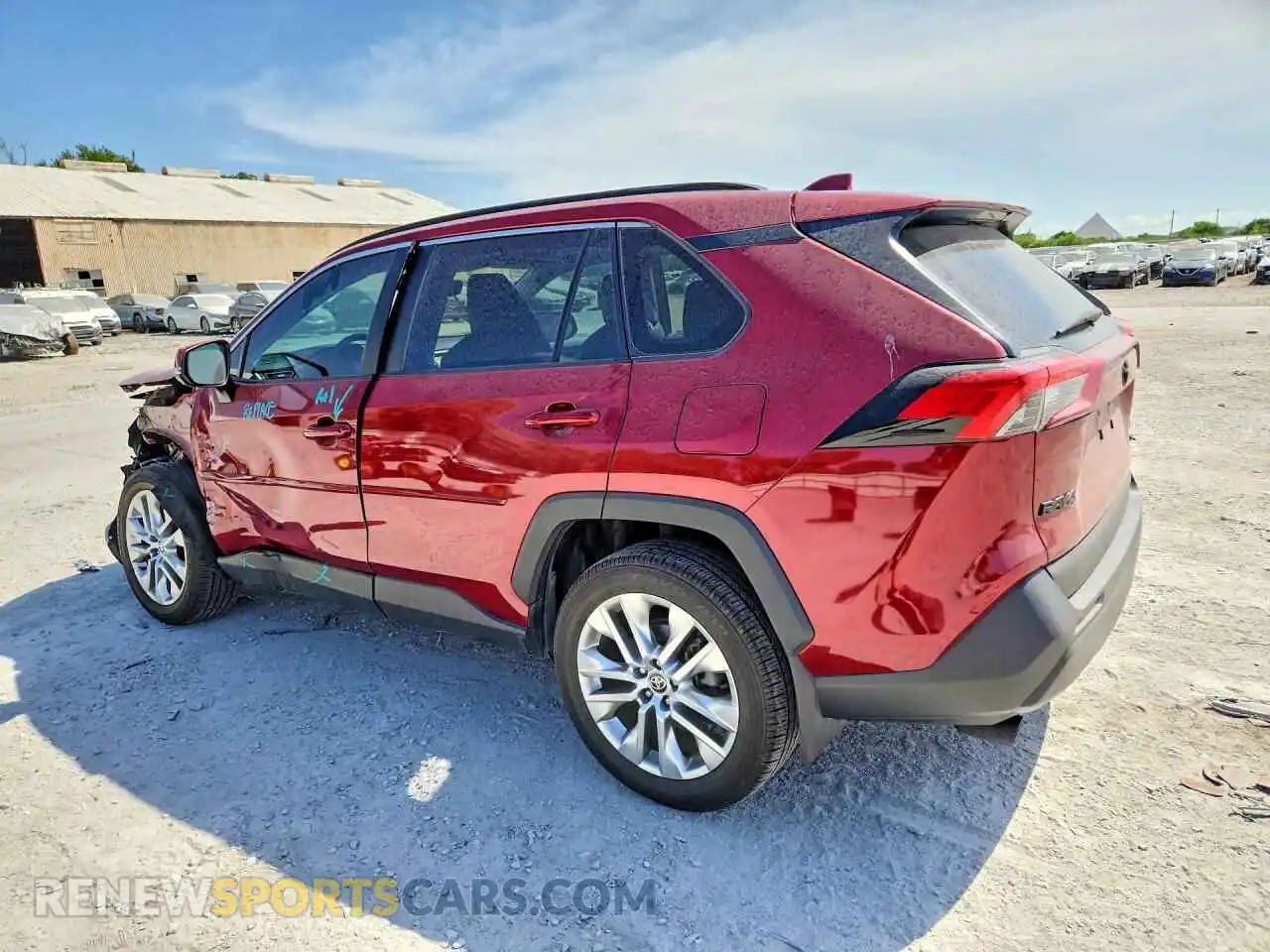 2 Photograph of a damaged car 2T3C1RFV9RW364525 TOYOTA RAV4 2024