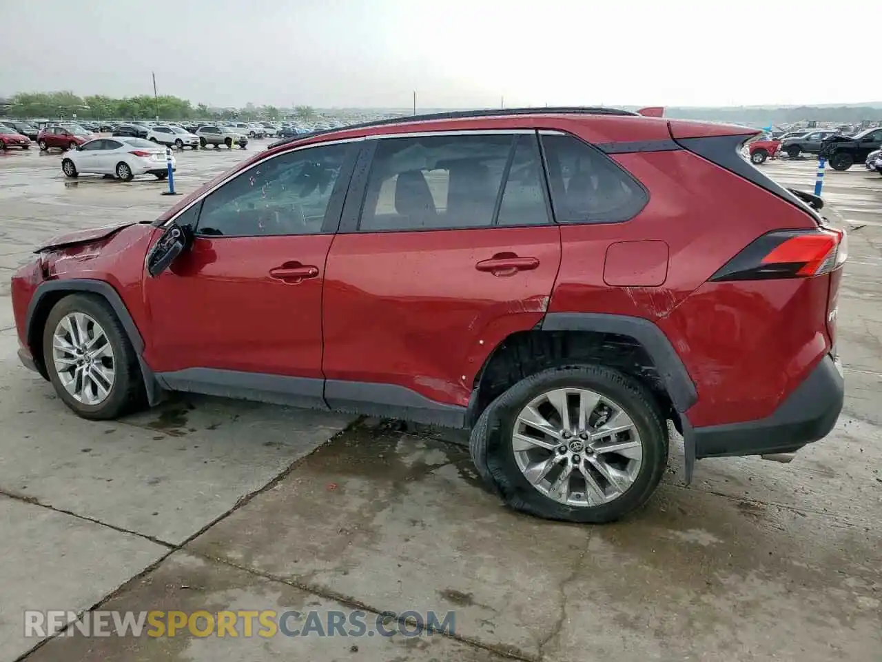 2 Photograph of a damaged car 2T3C1RFVXRW306908 TOYOTA RAV4 2024