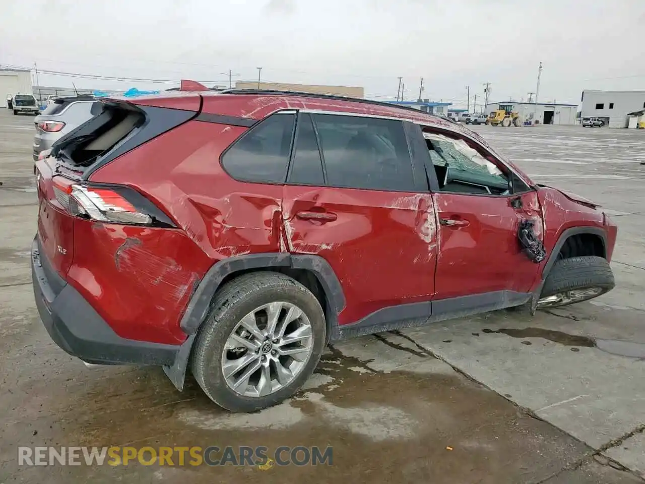 3 Photograph of a damaged car 2T3C1RFVXRW306908 TOYOTA RAV4 2024