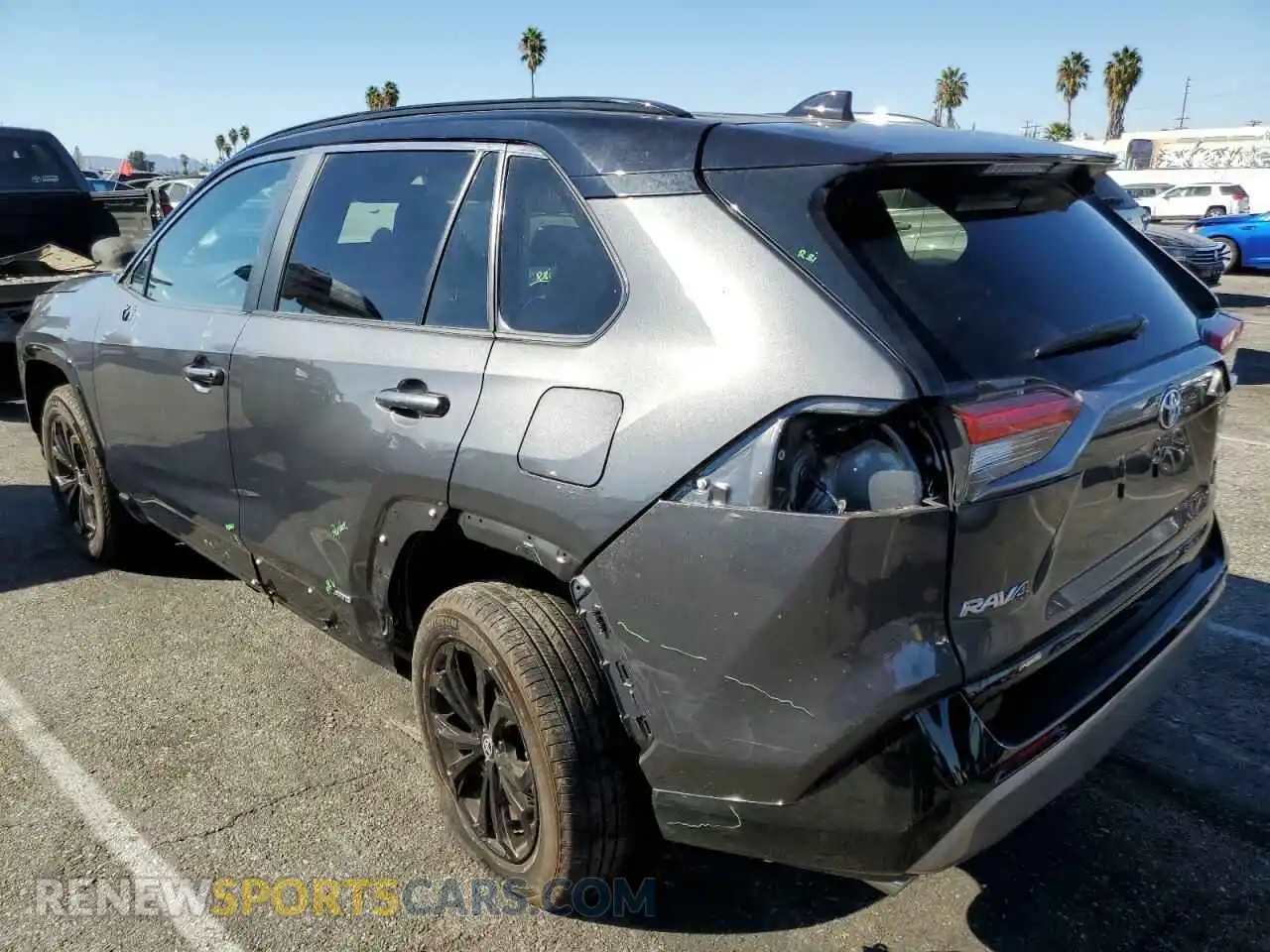 2 Photograph of a damaged car 2T3E6RFV0RW059408 TOYOTA RAV4 2024