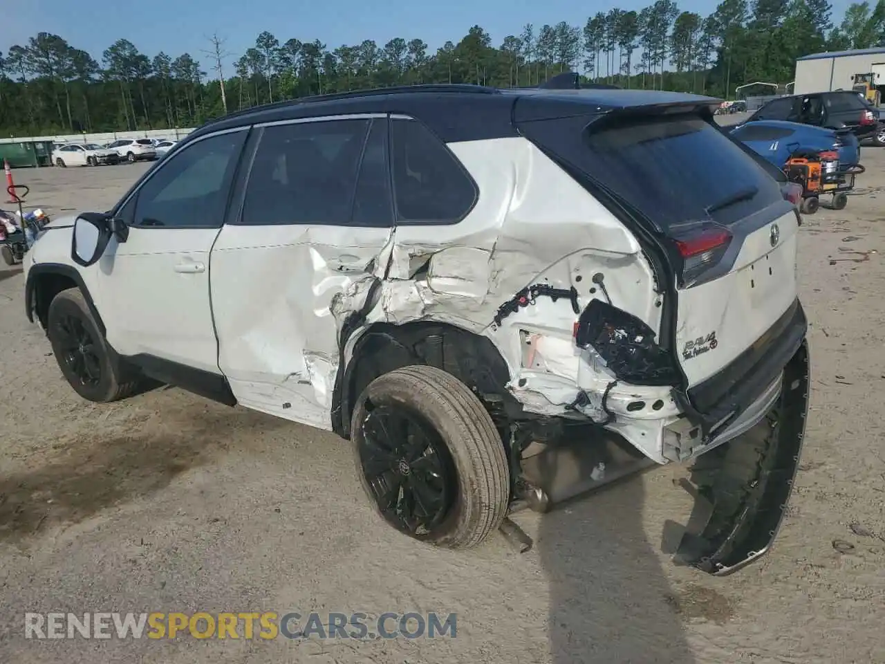 2 Photograph of a damaged car 2T3E6RFV4RW068452 TOYOTA RAV4 2024