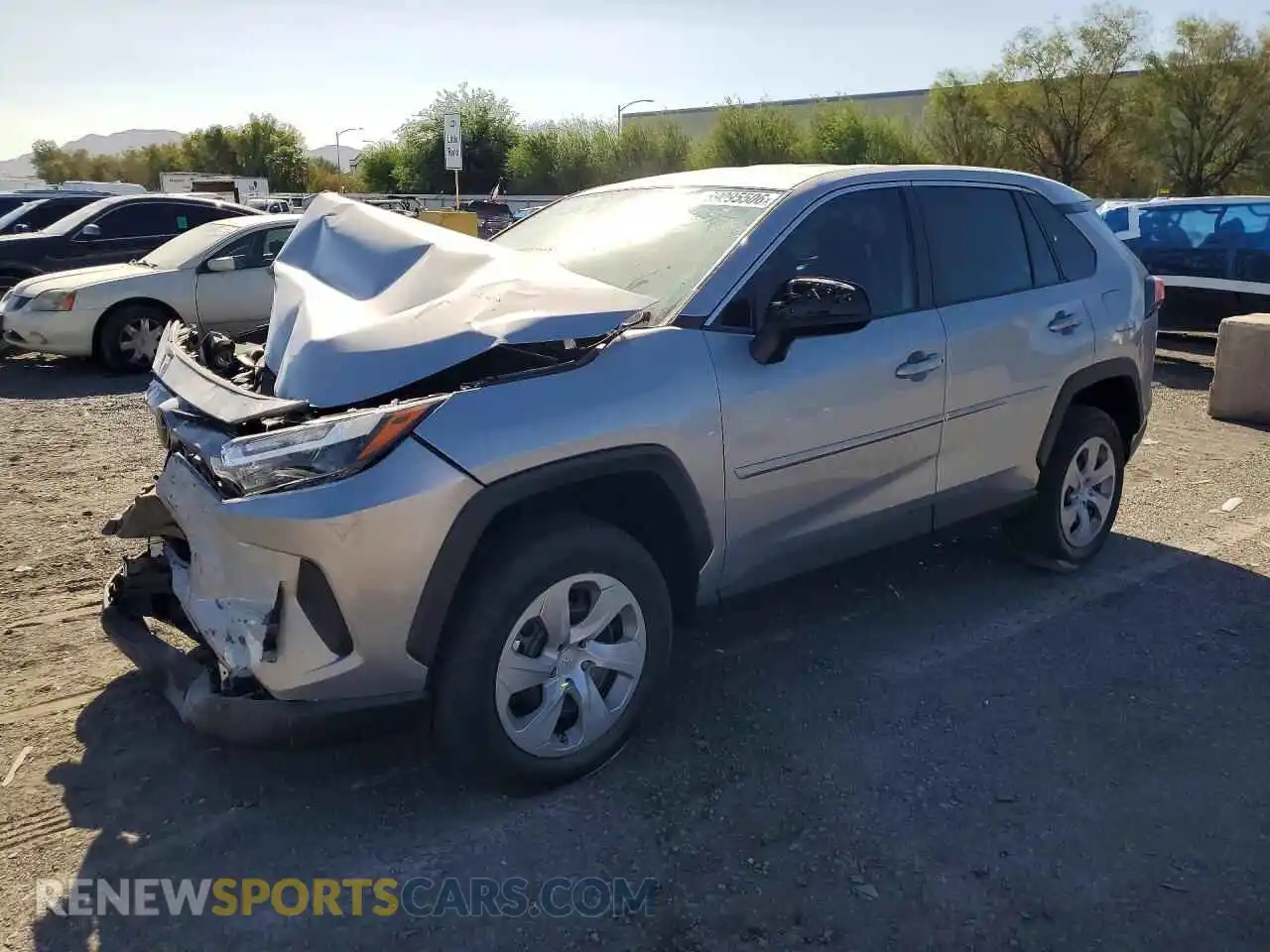1 Photograph of a damaged car 2T3F1RFV0RC407082 TOYOTA RAV4 2024