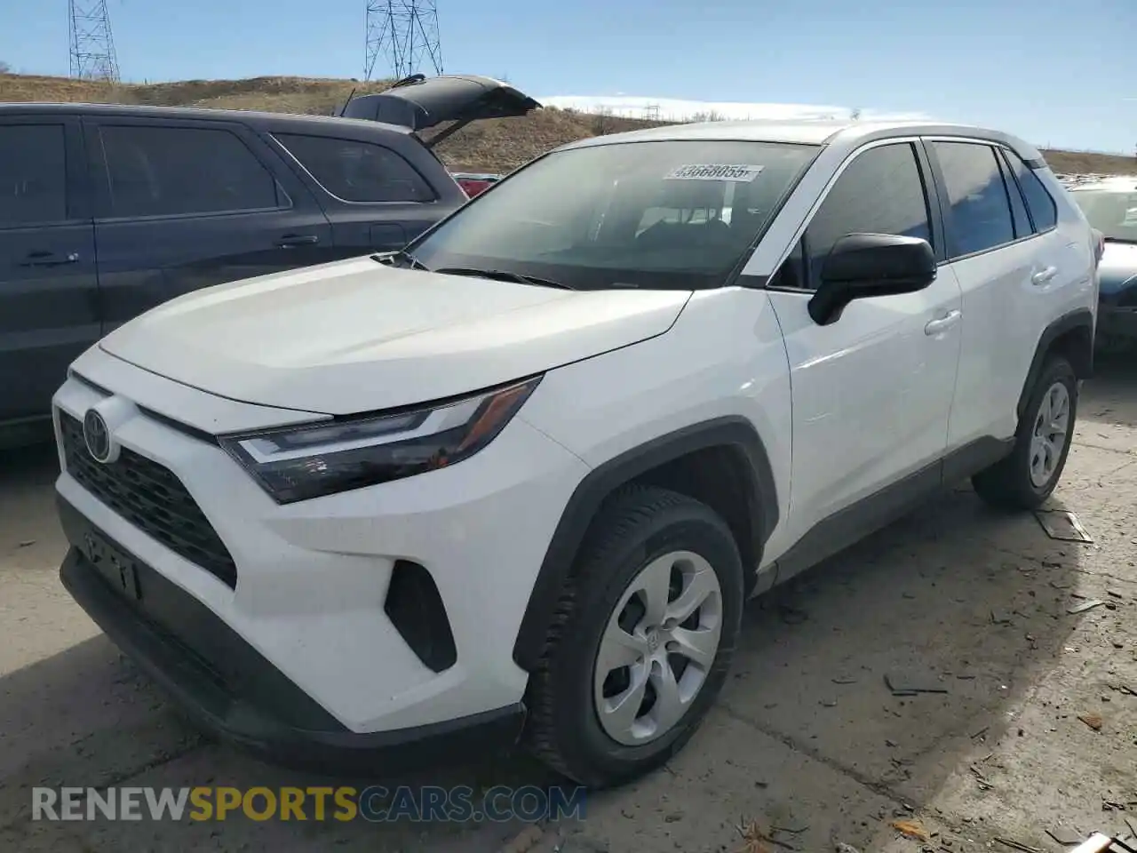 1 Photograph of a damaged car 2T3F1RFV0RC431141 TOYOTA RAV4 2024