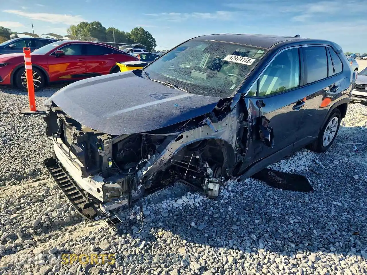 1 Photograph of a damaged car 2T3F1RFV1RC441595 TOYOTA RAV4 2024