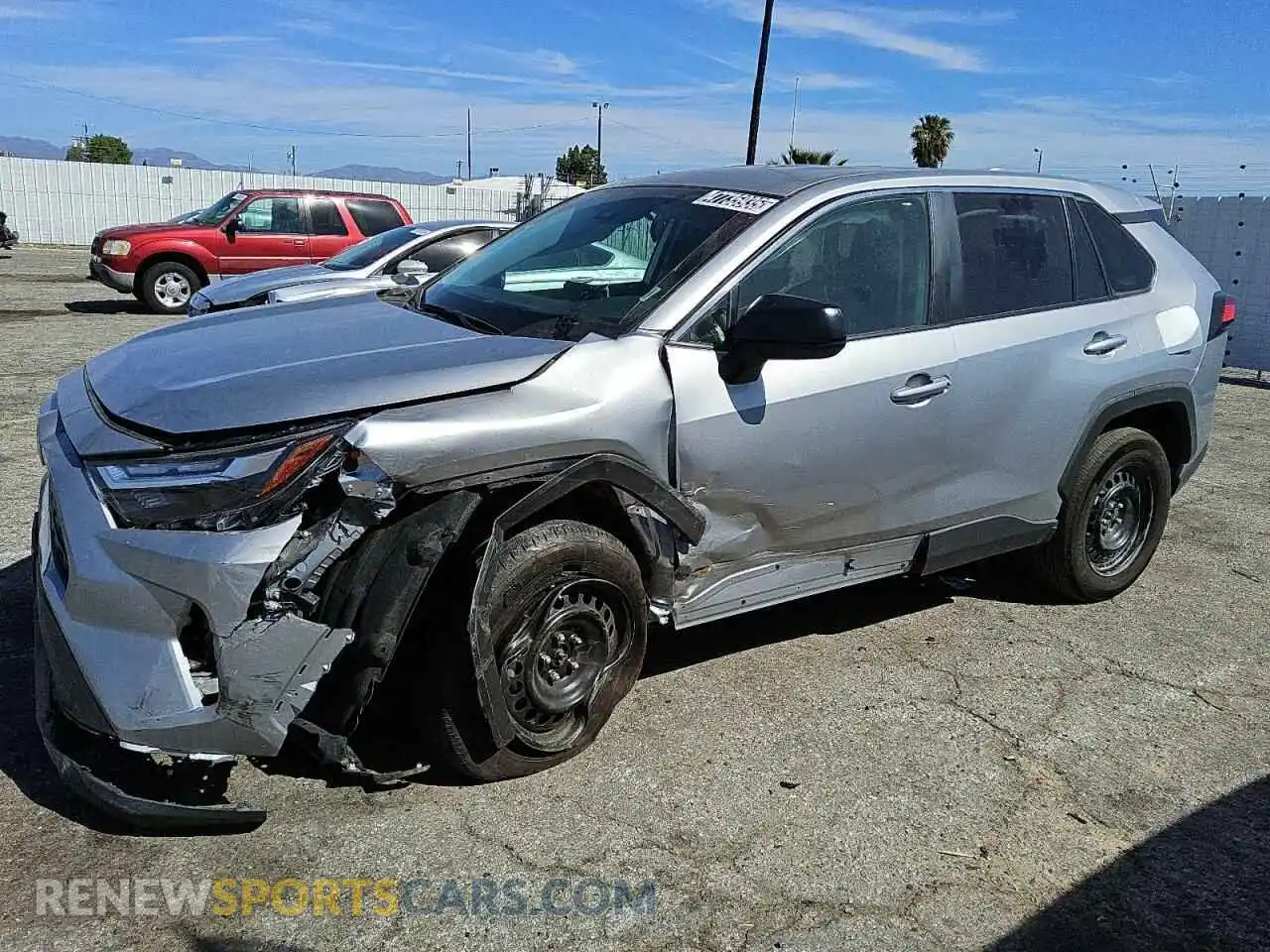 1 Photograph of a damaged car 2T3F1RFV1RC451155 TOYOTA RAV4 2024