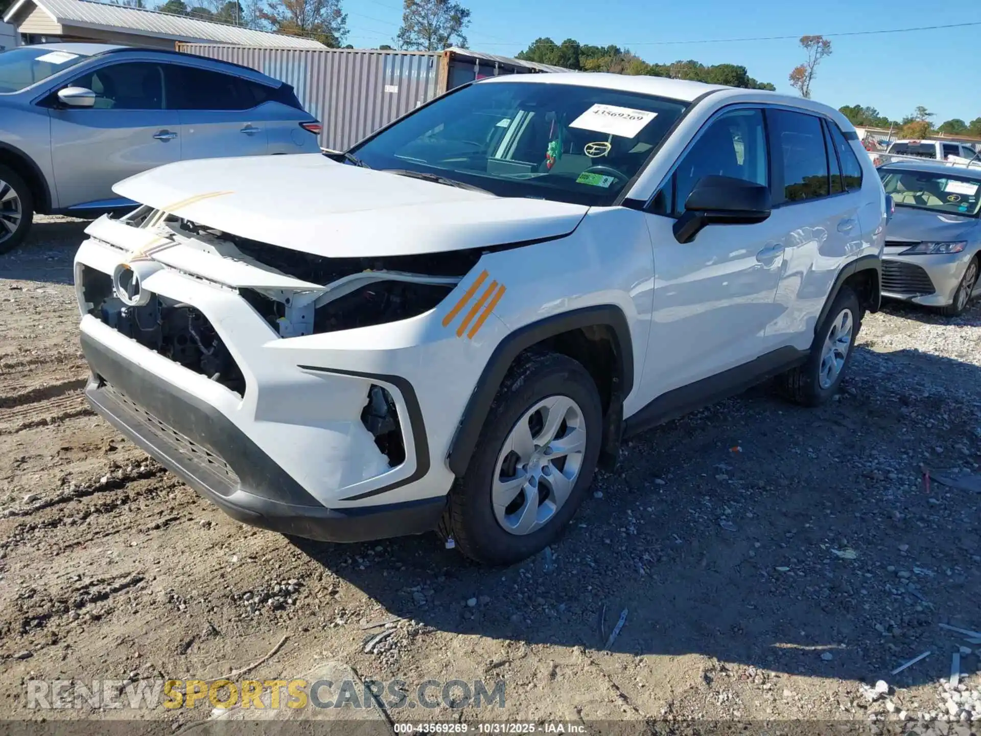 2 fotografías del automóvil dañado 2T3F1RFV2RC474475 TOYOTA RAV4 2024
