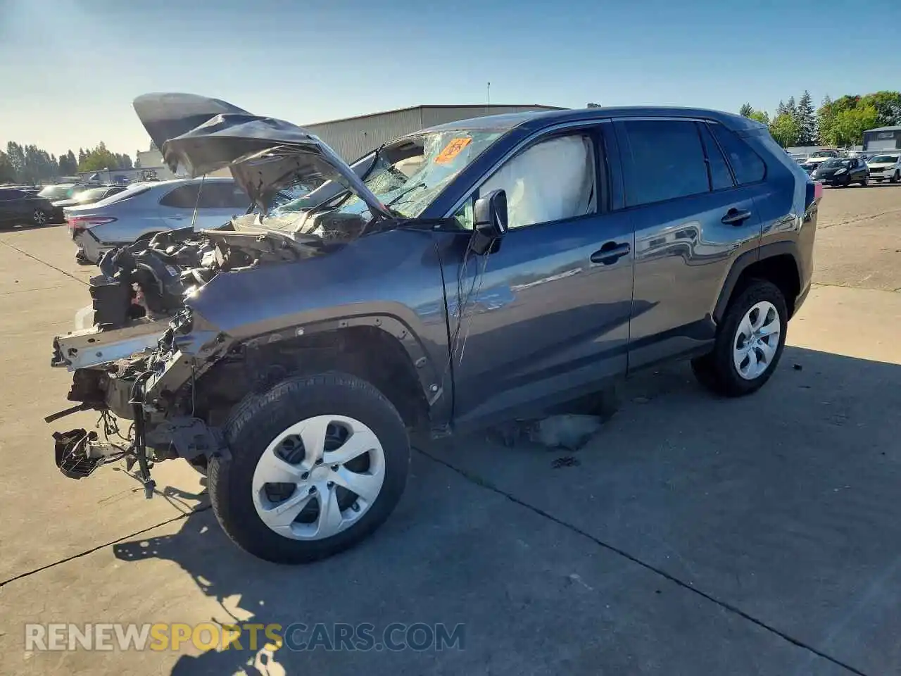 1 Photograph of a damaged car 2T3F1RFV3RC424863 TOYOTA RAV4 2024