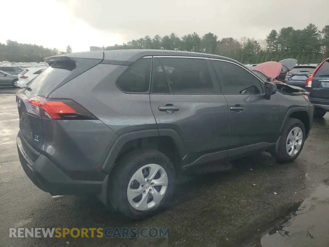 3 fotografías del automóvil dañado 2T3F1RFV3RC432591 TOYOTA RAV4 2024
