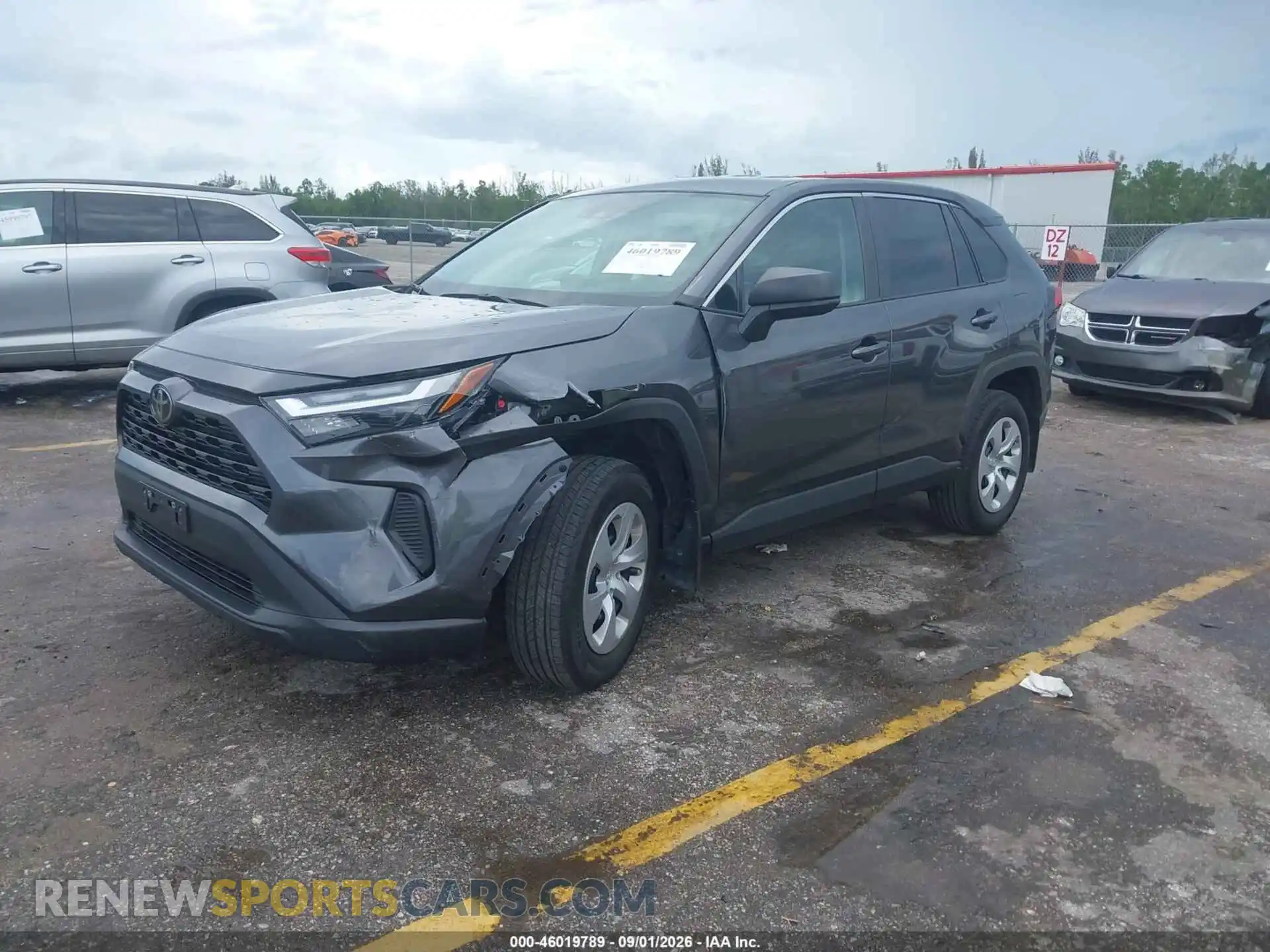2 Фотография поврежденного автомобиля 2T3F1RFV3RC459841 TOYOTA RAV4 2024