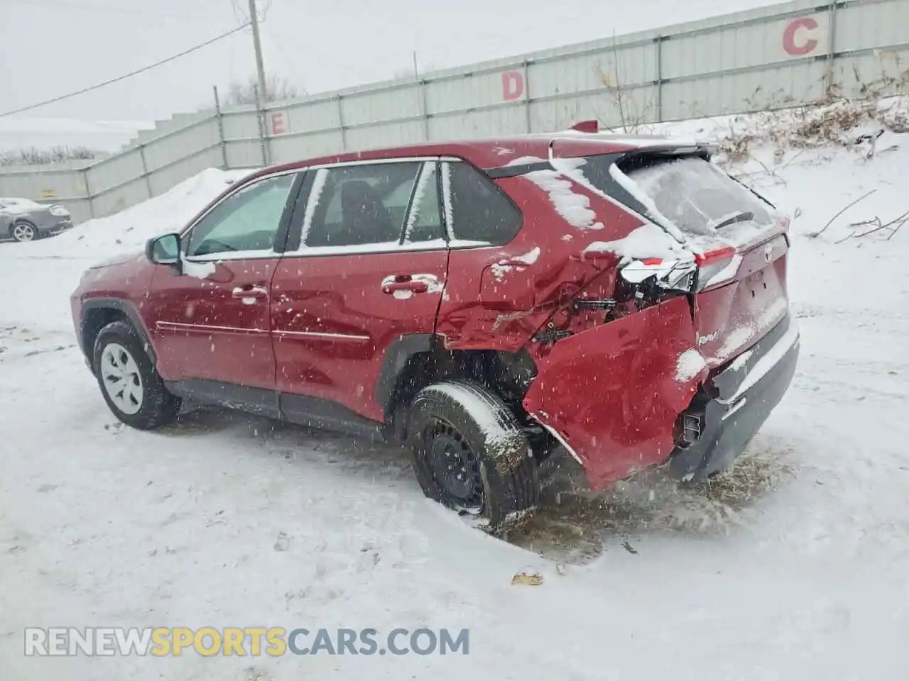 2 Photograph of a damaged car 2T3F1RFV3RW409861 TOYOTA RAV4 2024
