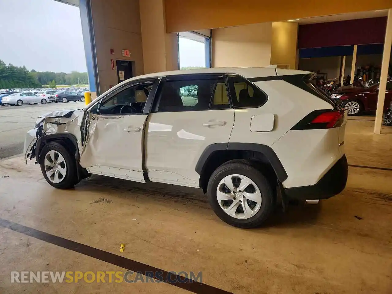 2 Photograph of a damaged car 2T3F1RFV4RC406193 TOYOTA RAV4 2024