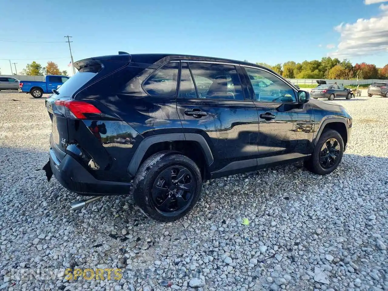3 fotografías del automóvil dañado 2T3F1RFV4RC451313 TOYOTA RAV4 2024