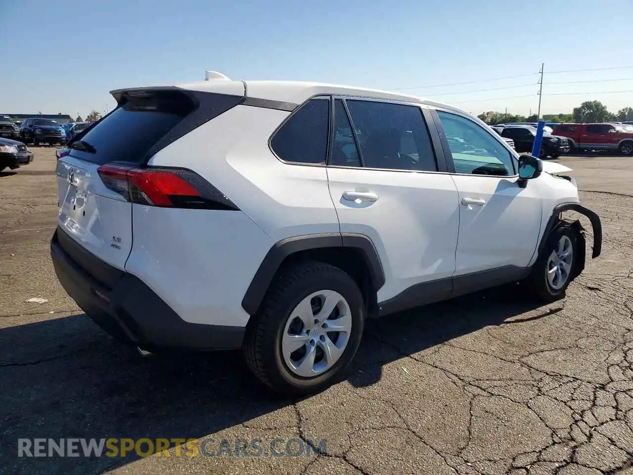 3 Photograph of a damaged car 2T3F1RFV4RC453224 TOYOTA RAV4 2024