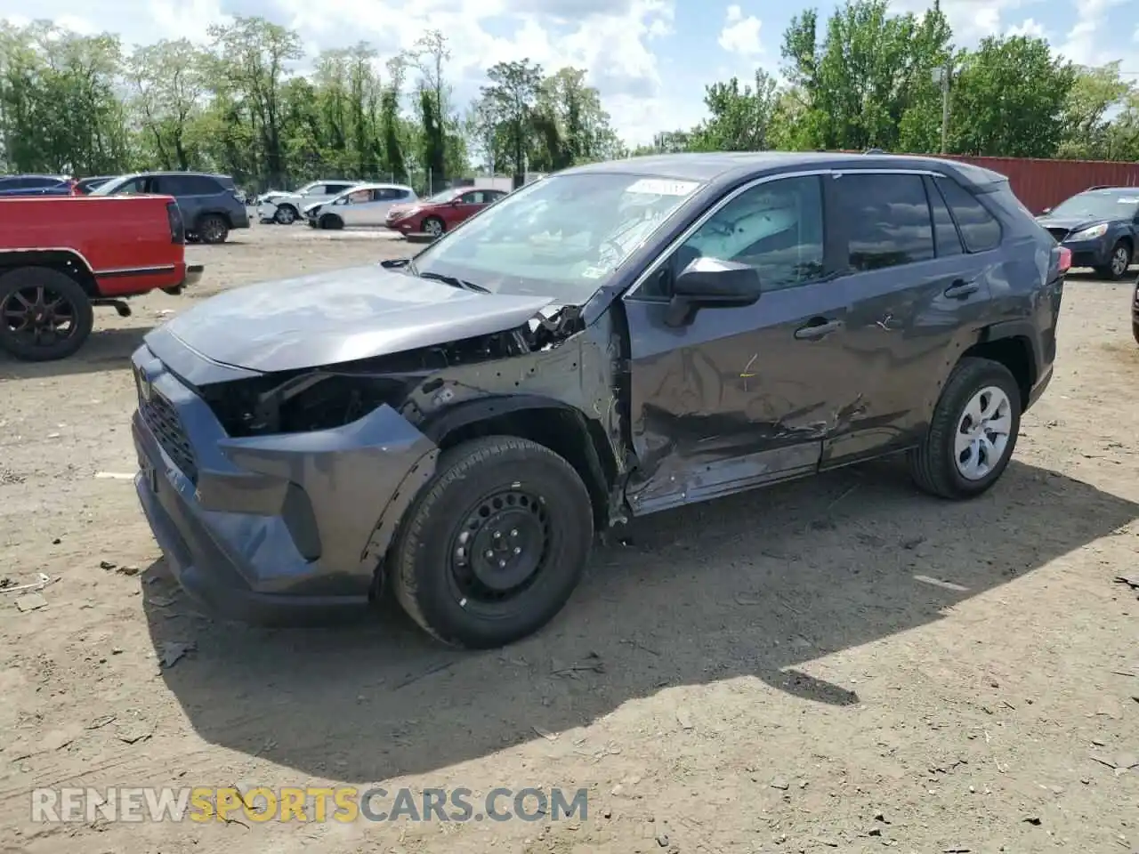 1 Photograph of a damaged car 2T3F1RFV4RC456835 TOYOTA RAV4 2024