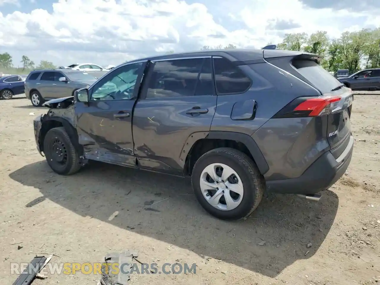 2 Photograph of a damaged car 2T3F1RFV4RC456835 TOYOTA RAV4 2024