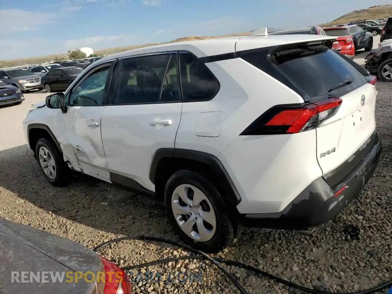 2 Photograph of a damaged car 2T3F1RFV4RW484391 TOYOTA RAV4 2024