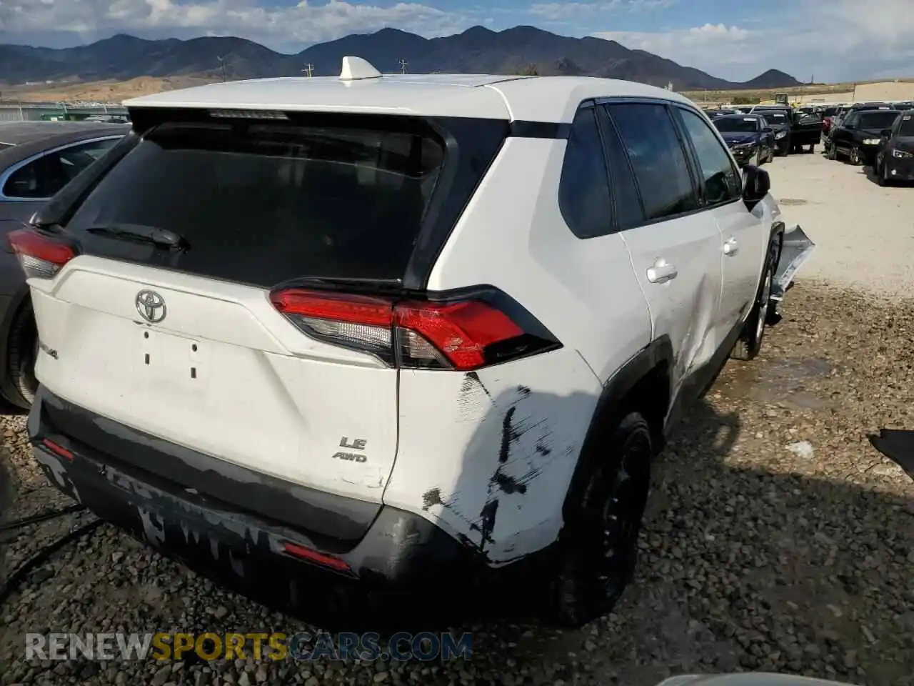 3 Photograph of a damaged car 2T3F1RFV4RW484391 TOYOTA RAV4 2024